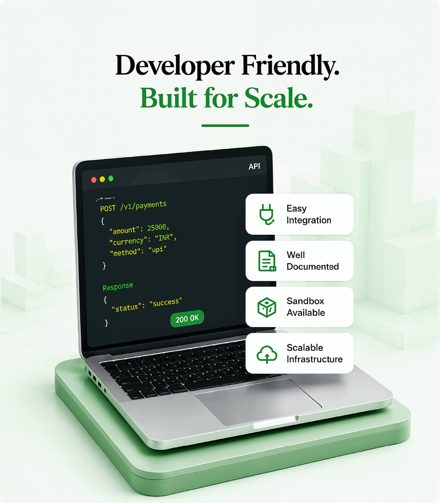 Payment Gateway screen mockup 2