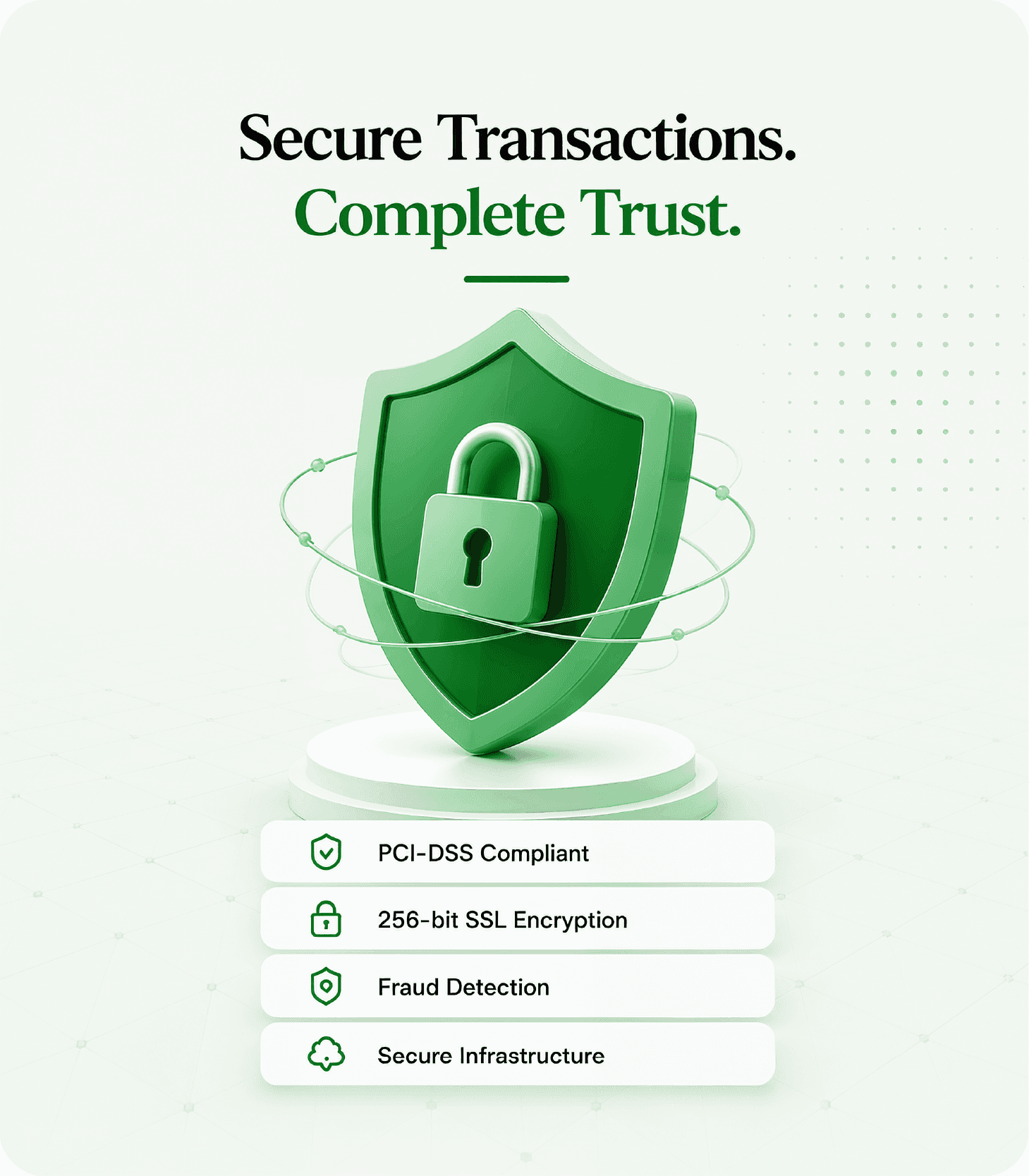 Payment Gateway screen mockup 5