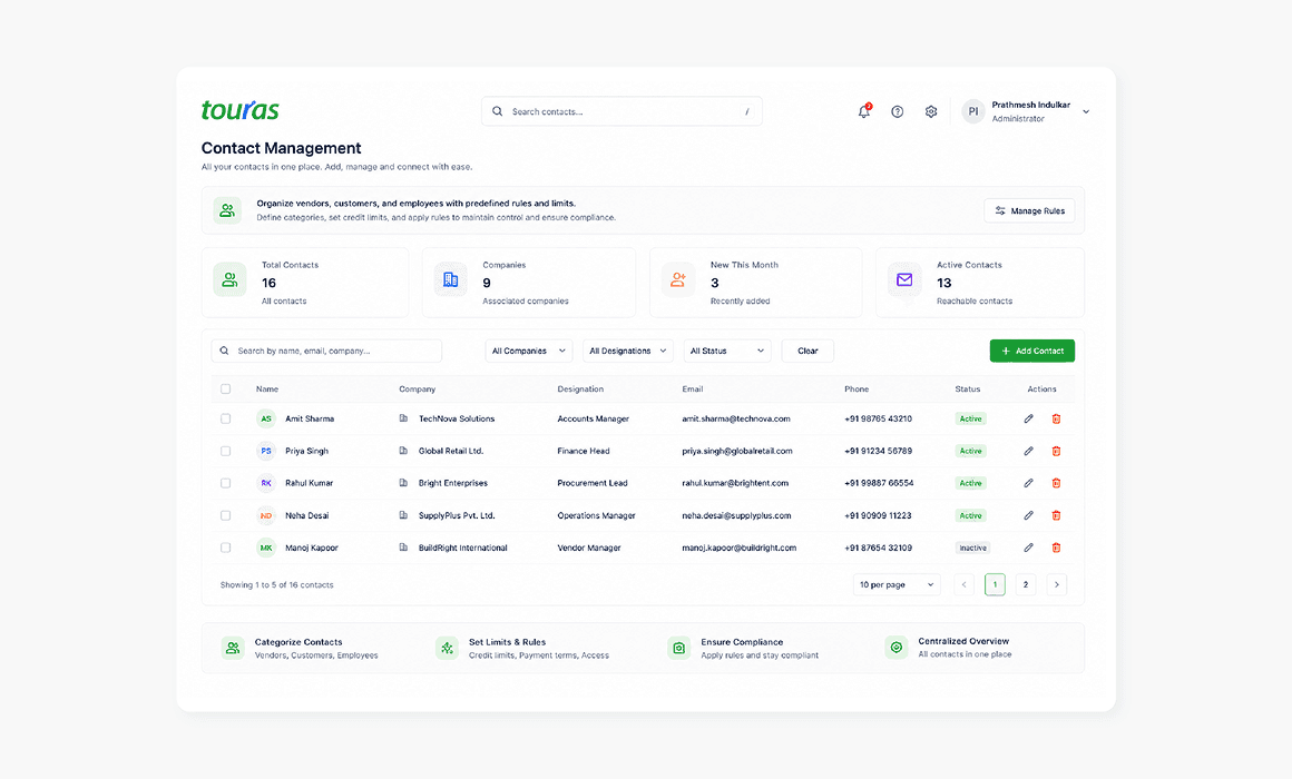Contact Management