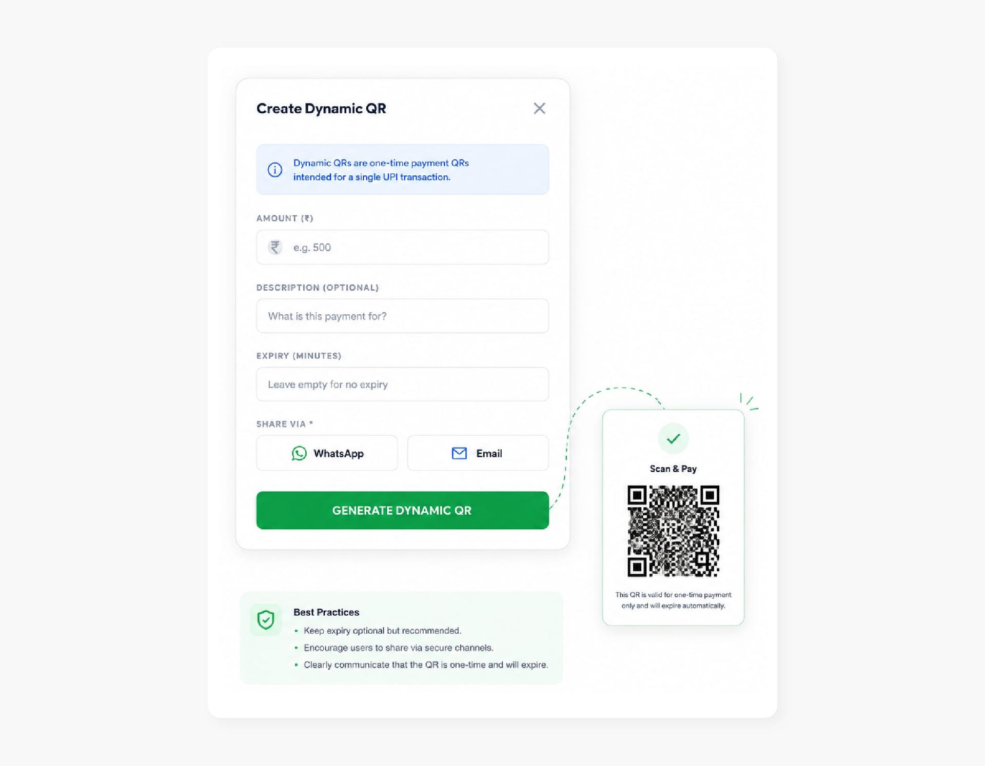 Dynamic QR