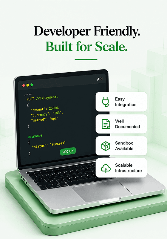 Payment Gateway screen mockup 2